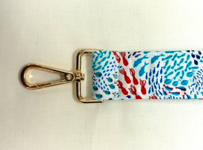 Colorful Current Wristlet
