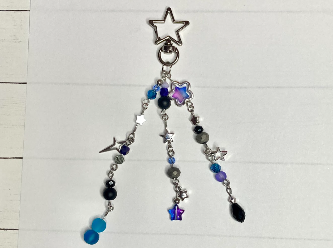 Starry Galaxy Keychain