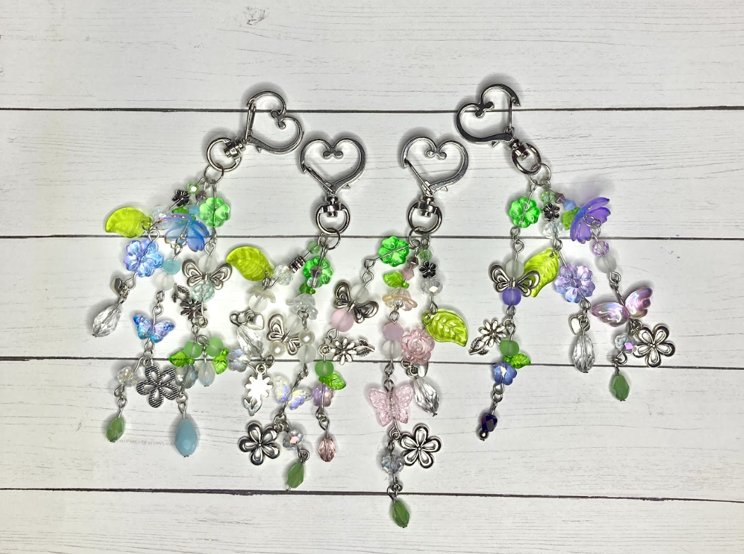 Flower Garden Keychain