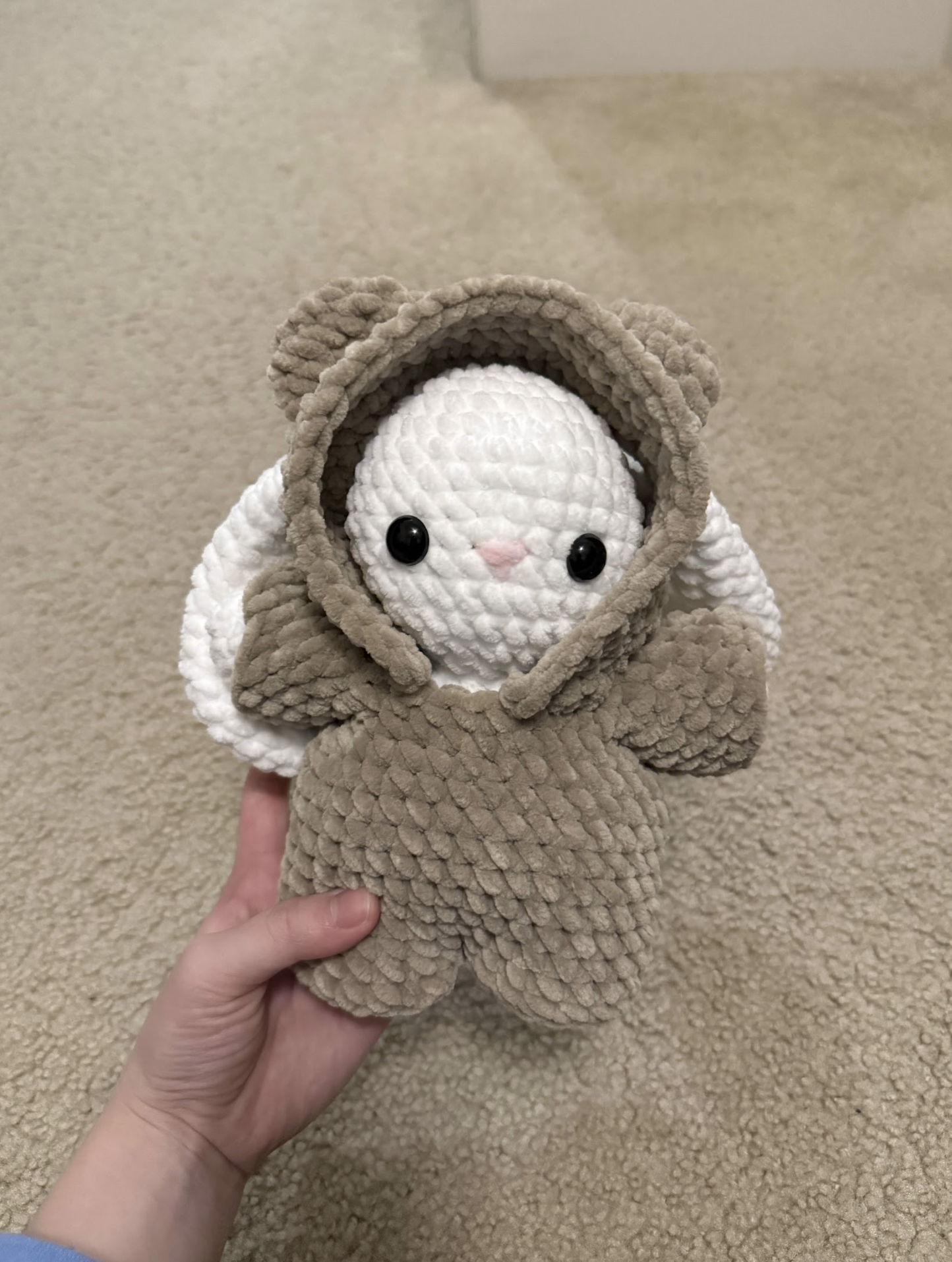 Bear Costume Bunny Plush