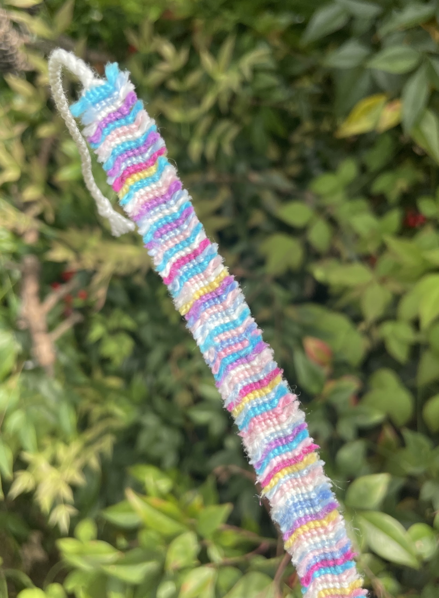 Cotton Candy Cloud Rug Bracelet