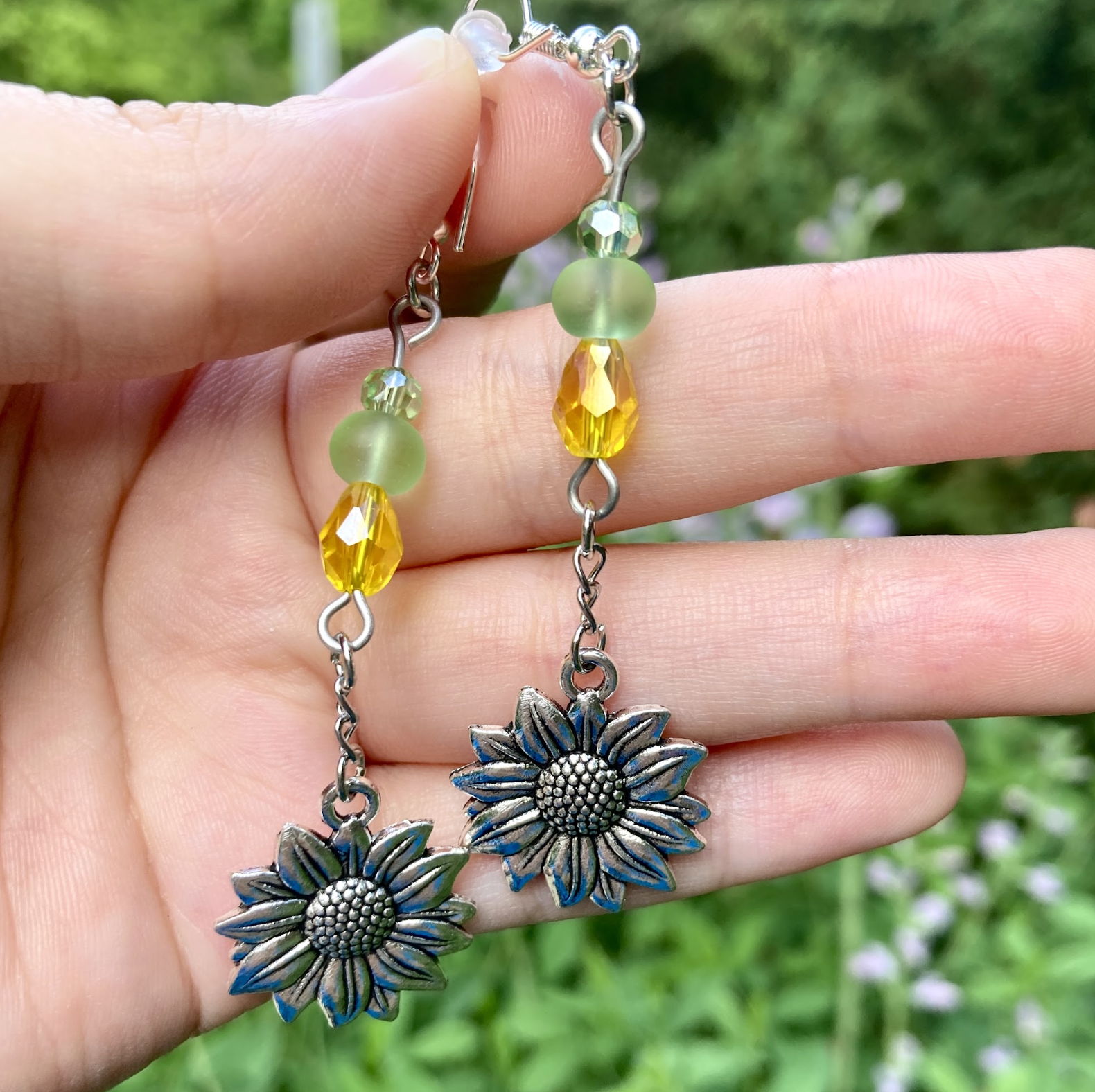 Sunflower Earrings