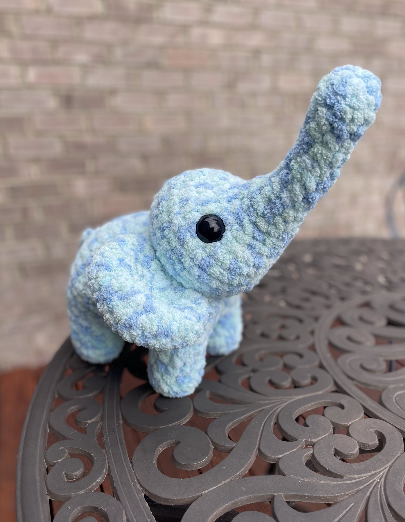 Bob the Jumbo Crochet Elephant