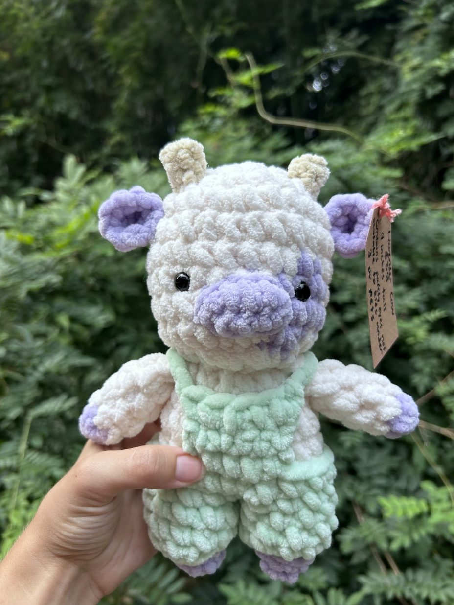 Lavender Cow