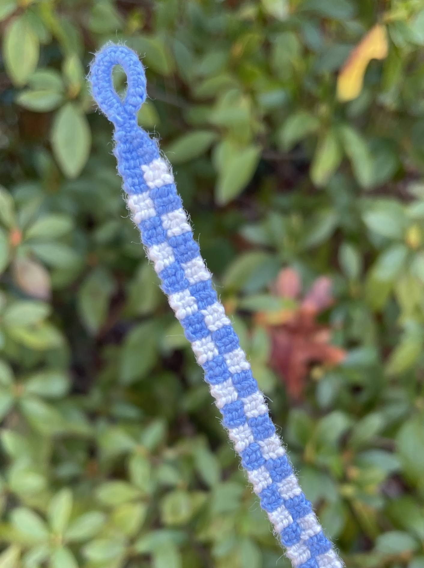 Bookworm's Checkerboard Bracelet