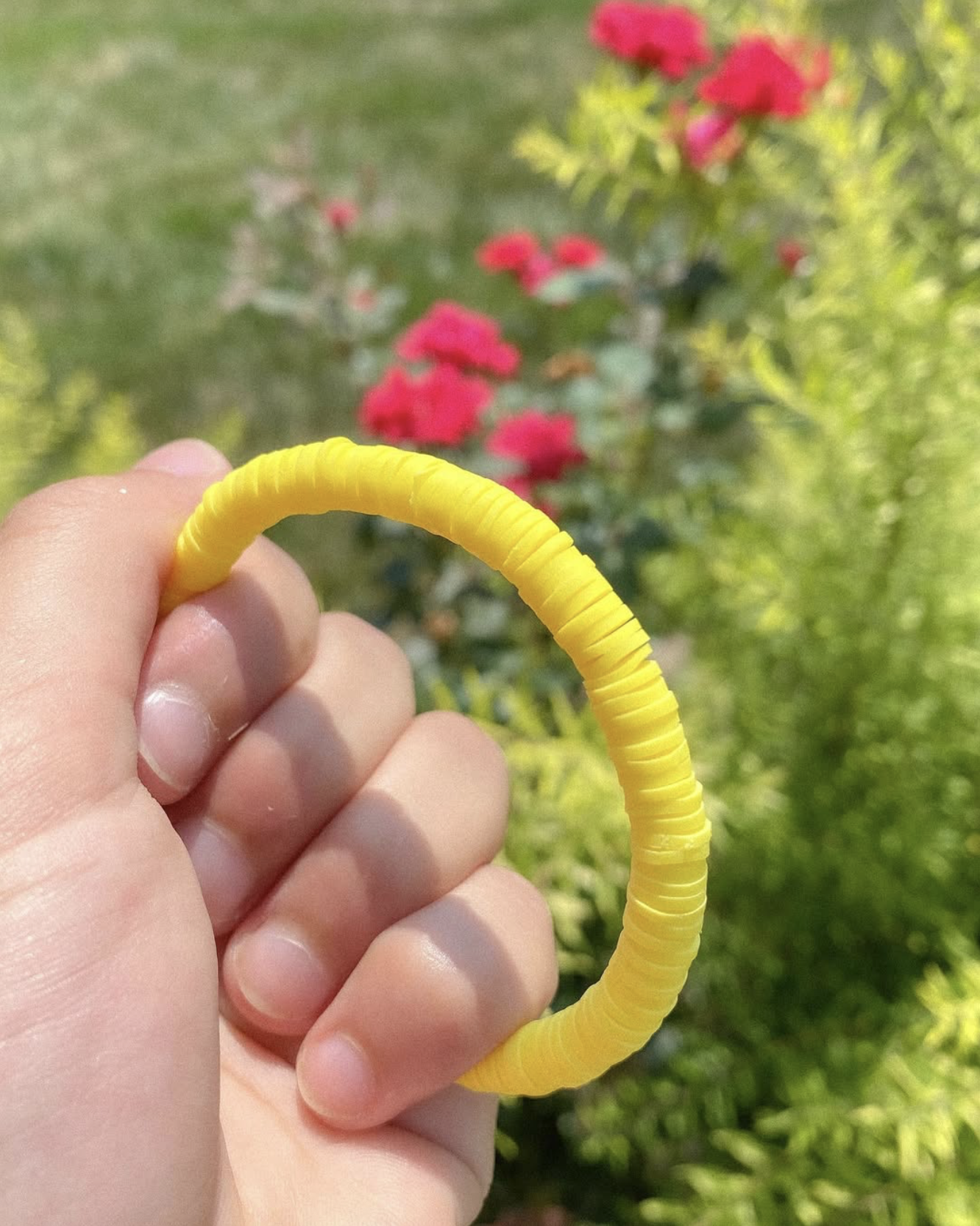 Party Bracelet, Solid Sunshine Yellow