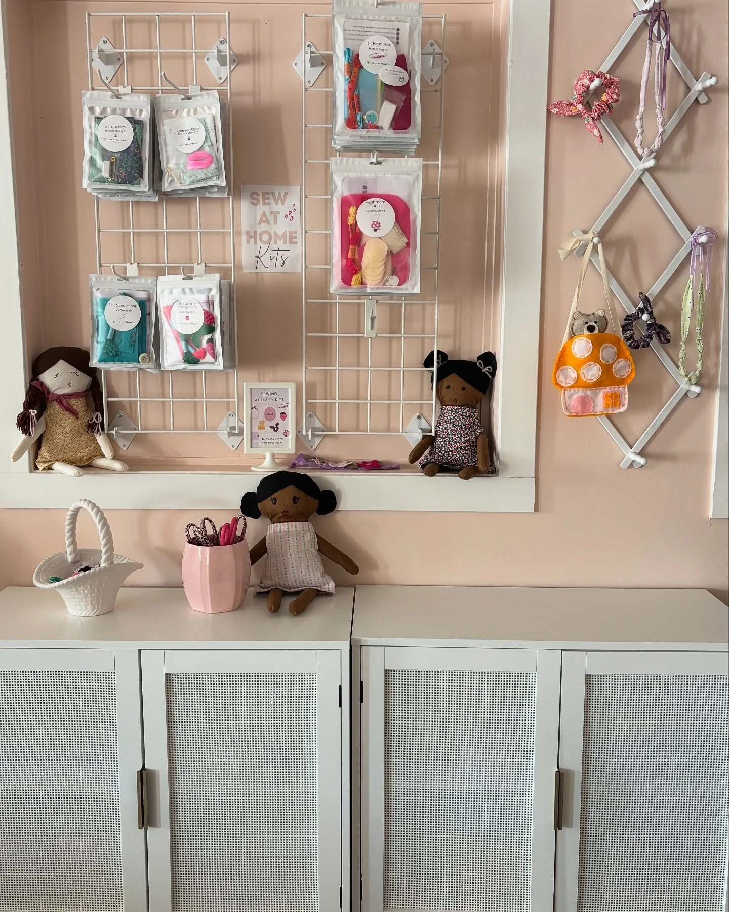 We designed a digital book last year that became a collection of our favorite beginner projects for girls. These include both hand and machine sewing projects. For this reason, we will no longer supply our sewing kits! 

Then, we listened to your que