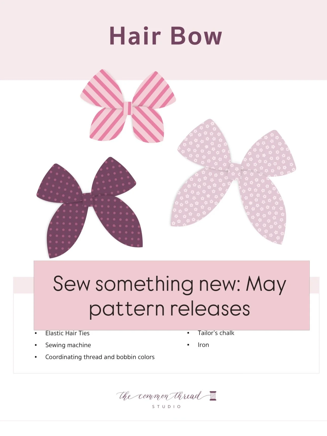 Your next project starts here! 

Each little Threadbook issue has new patterns delivered digitally every month. 

Meet May&rsquo;s pattern collection set to launch next week. 

#sewingpatterns #sewingclub #littlethreadbook