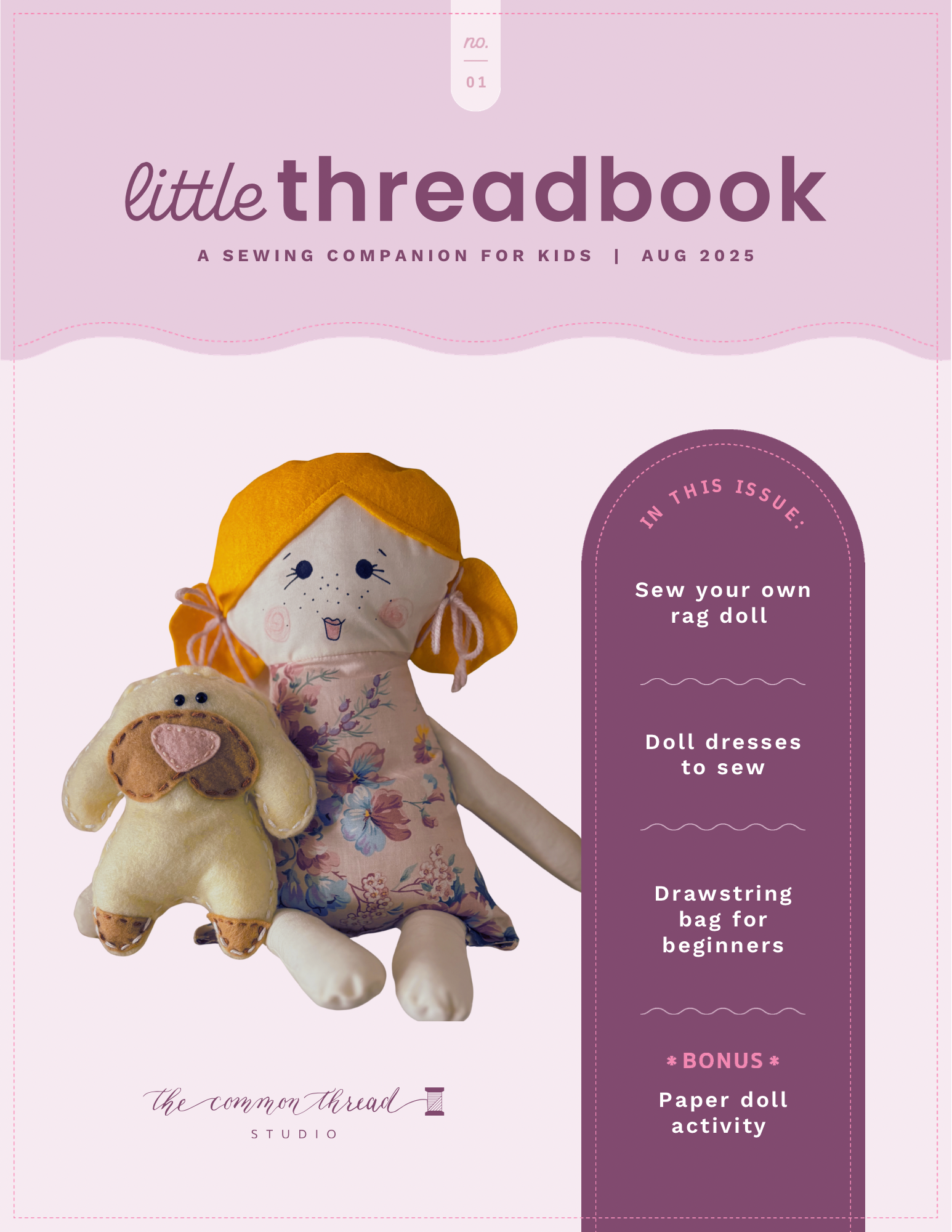 The Little Threadbook – Issue No. 1 - Cover.PNG
