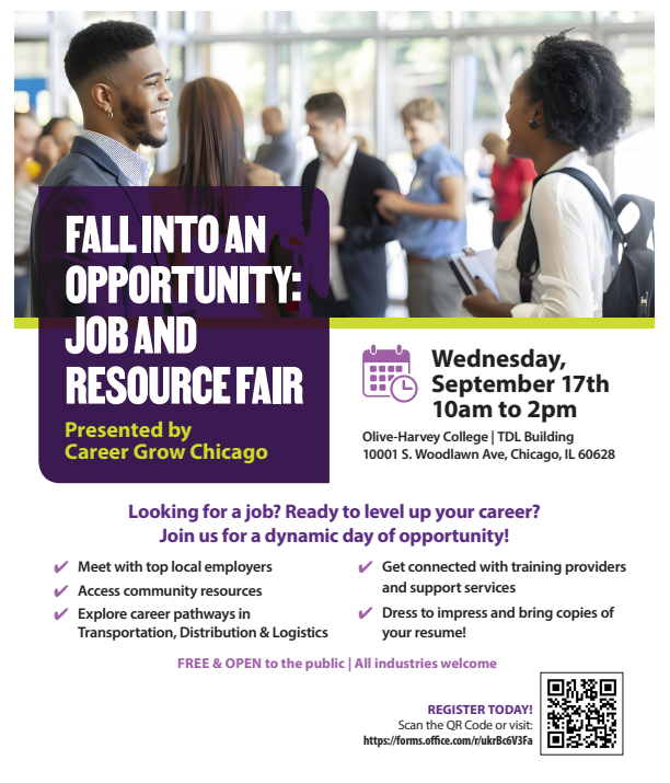 FALL INTO AN OPPORTUNITY: JOB AND RESOURCE FAIR