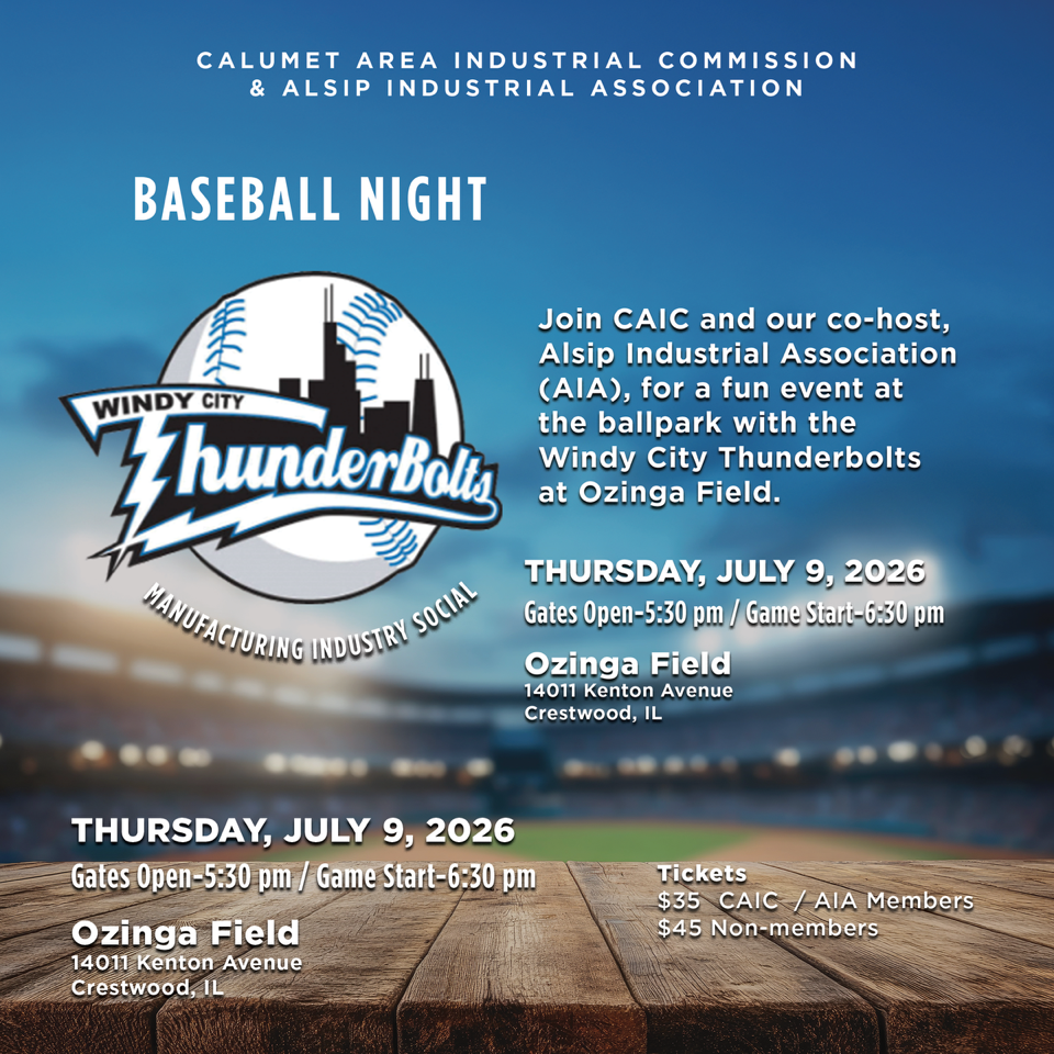 2026 CAIC Windy City Thunderbolts Manufacturing Industry Social