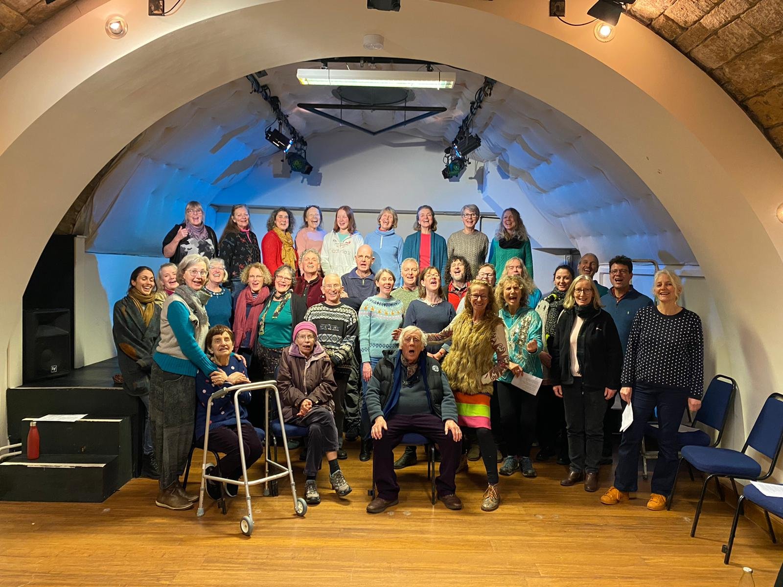 Walcot State Choir open their new term at Burdall’s Yard
