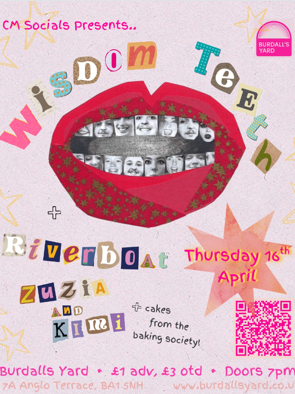 CM Social: Wisdom Teeth, Riverboat, Zuzia + Kimi