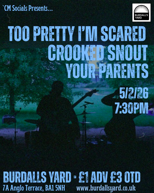 Live Music: Too Pretty I'm Scared