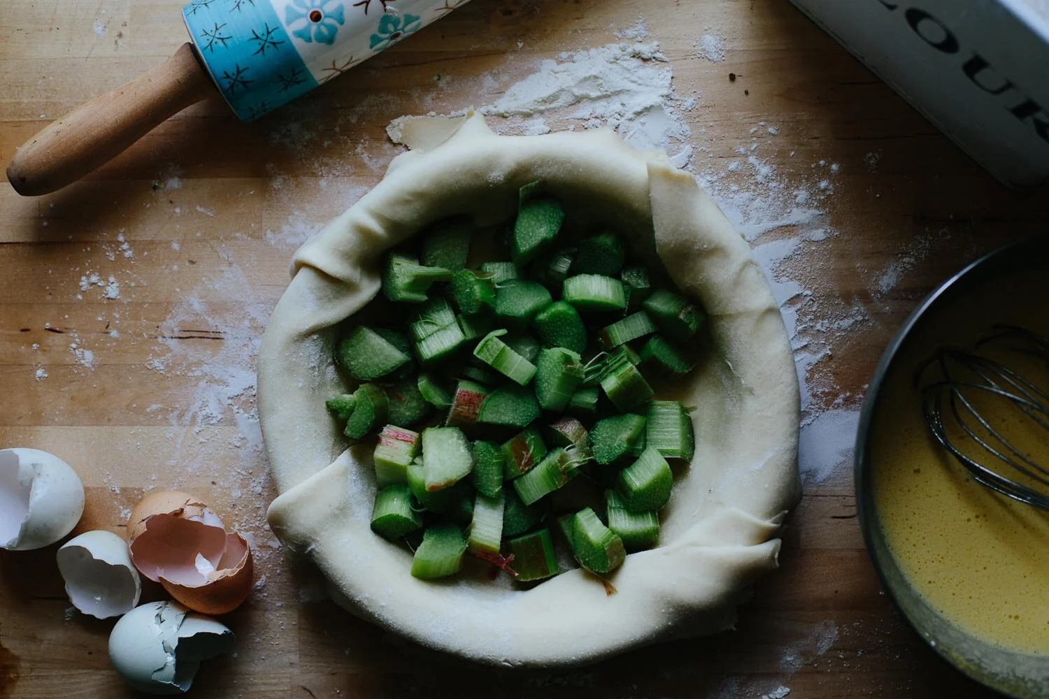 Grandma Toto's Rhubarb Pie (aka the best pie in the history of the universe)