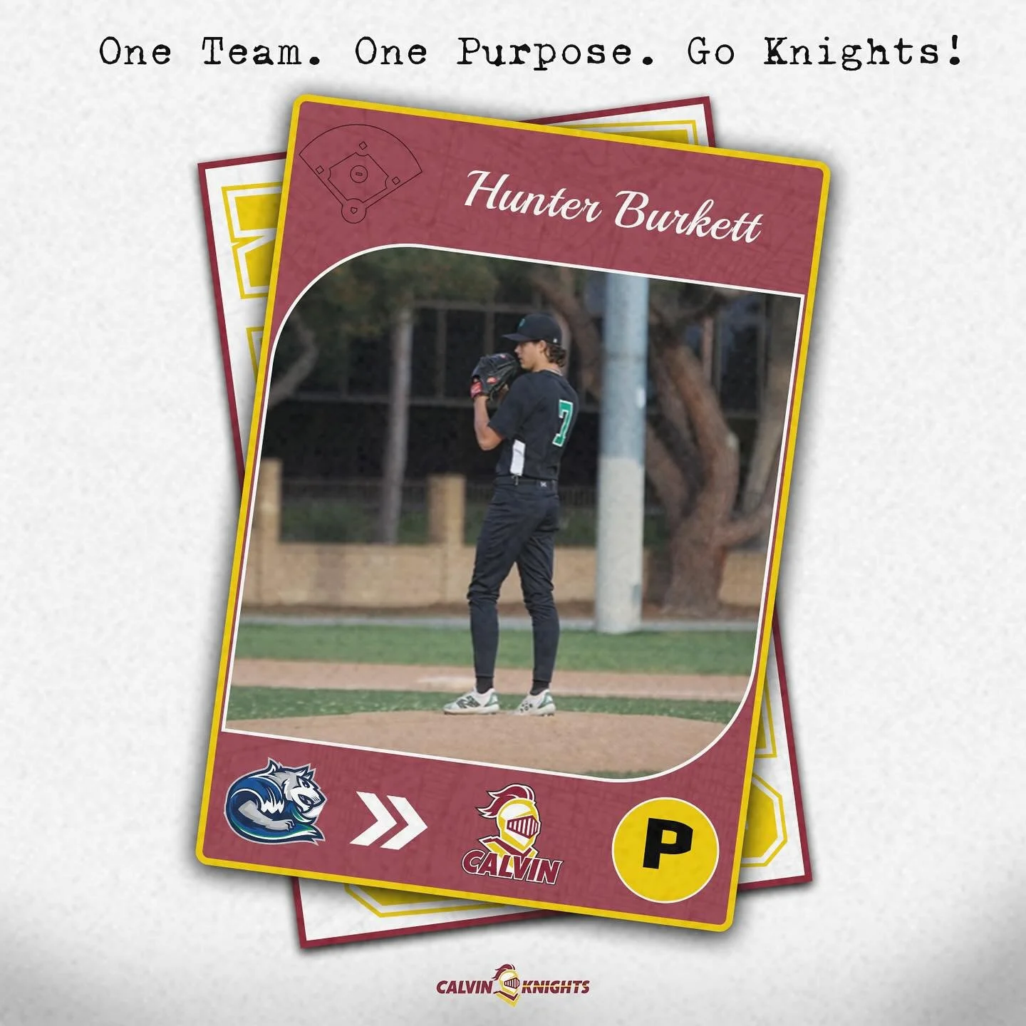 NEW GUYS‼️

Please welcome the class of &lsquo;29 to Calvin Baseball‼️

GO KNIGHTS‼️⚾️⚔️