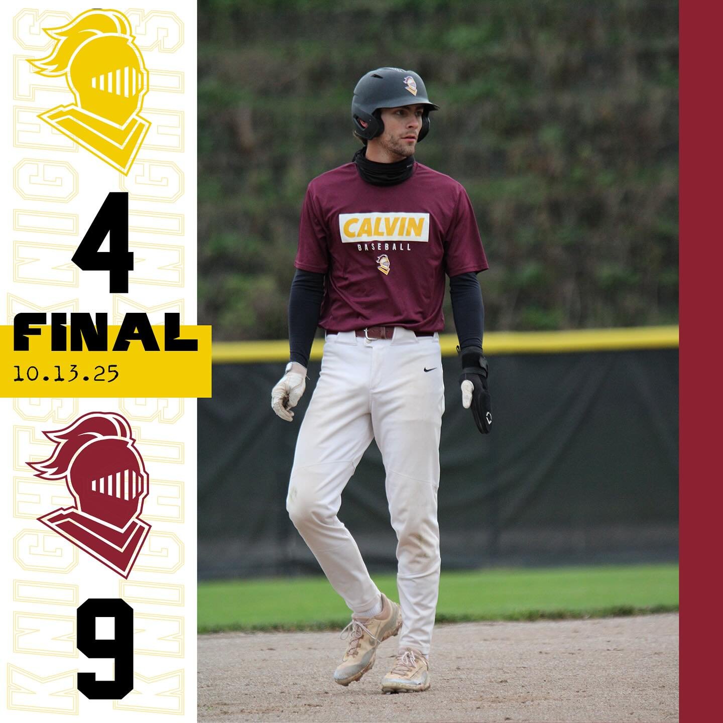 MAROON TAKES THE SERIES, LOOKING FOR THE SWEEP ON WEDNESDAY‼️

GO KNIGHTS‼️⚾️⚔️