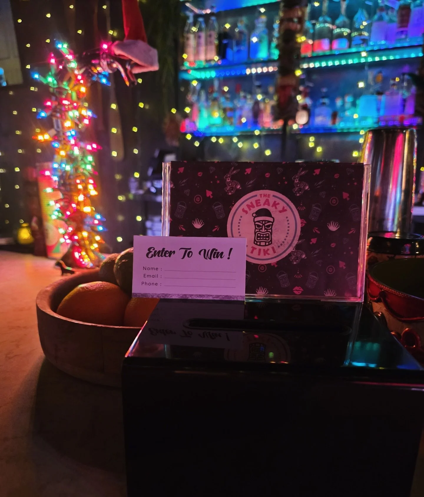 Your next round at the Tiki MIGHT just be on us... a $50 Luna&rsquo;s Tab is up for grabs this week provided by our friends at @suertetequila 🌺 Stop by the Sneaky Tiki Mon&ndash;Thurs, drop your name in the entry box, and you might be treating yours