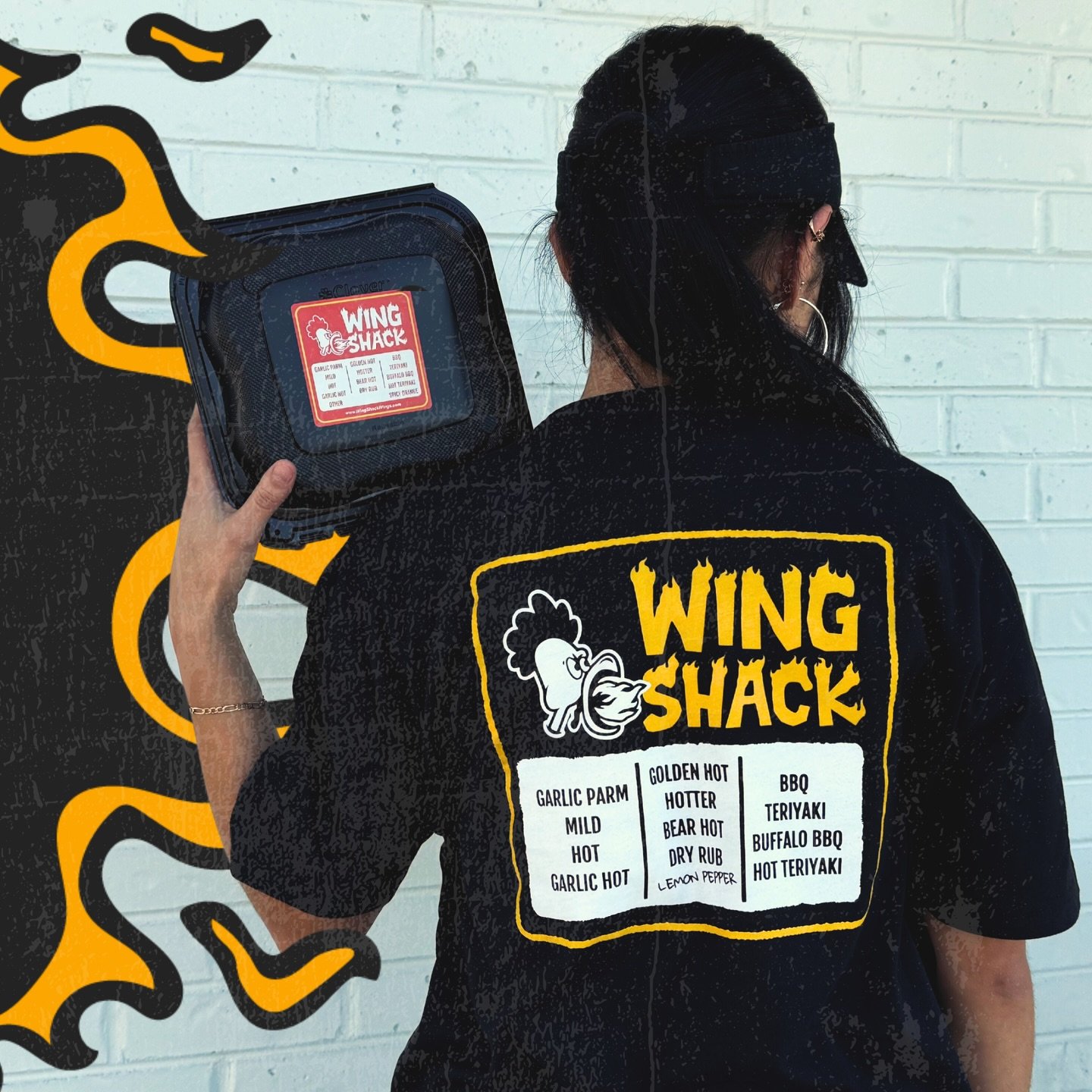 You say you love Wing Shack&hellip;now you can show it 👀🔥 Wear your heart on your sleeve and check out our merch at rep.wingshackwings.com 🐓