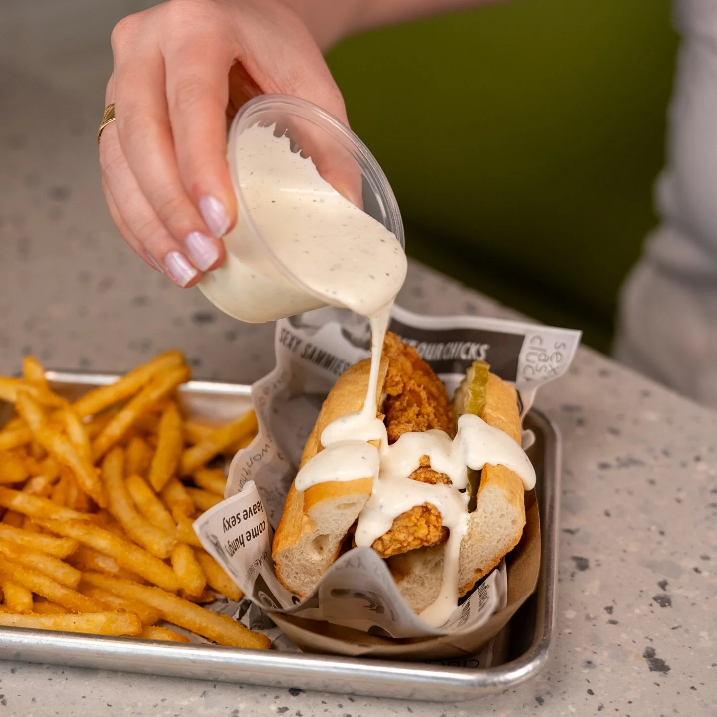 Are you Team Dunk or Team Pour? 

If you say Team No Sauce&hellip;we&rsquo;re judging. Just a little.