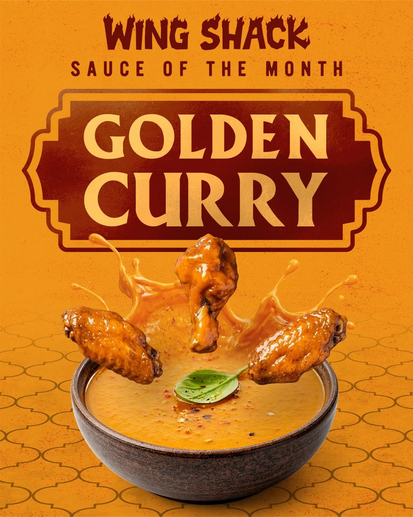 It&rsquo;s May, and Golden Curry is here to heat things up! Habanero meets warm yellow curry for this bold, aromatic Sauce of the Month 🥘🍗

It&rsquo;s here for a good time, not a long time, so come try it while it&rsquo;s here!