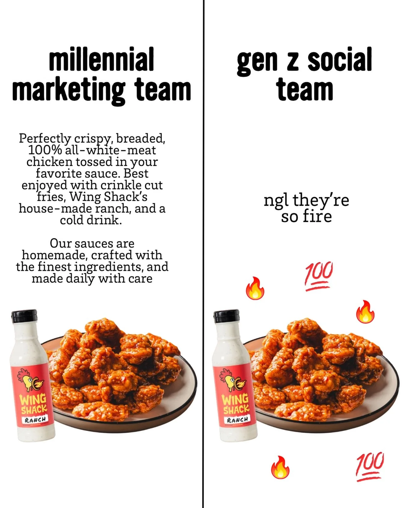 Lowkenuinely fire tbh 🔥🍗
