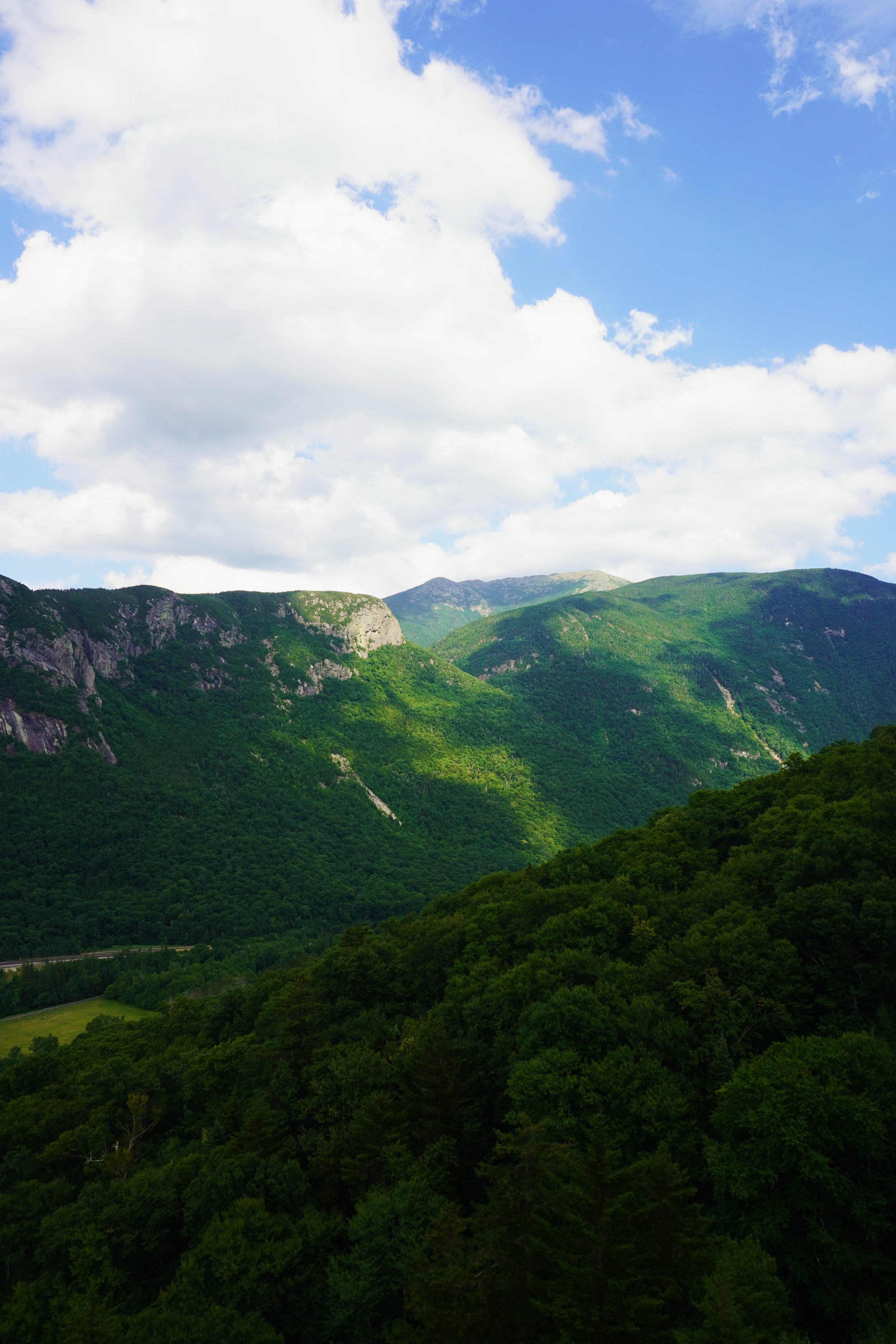 View from Mount Washington, White Mountains, New Hampshire