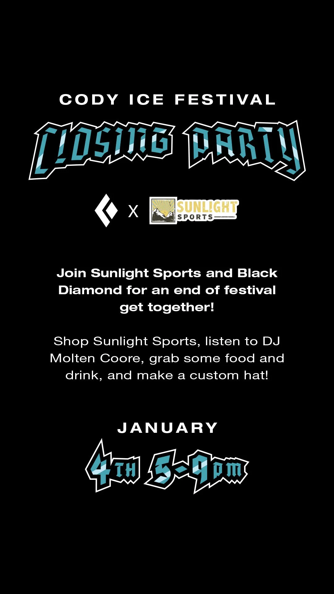 Ice Climbing Fest Closing Party with Black Diamond