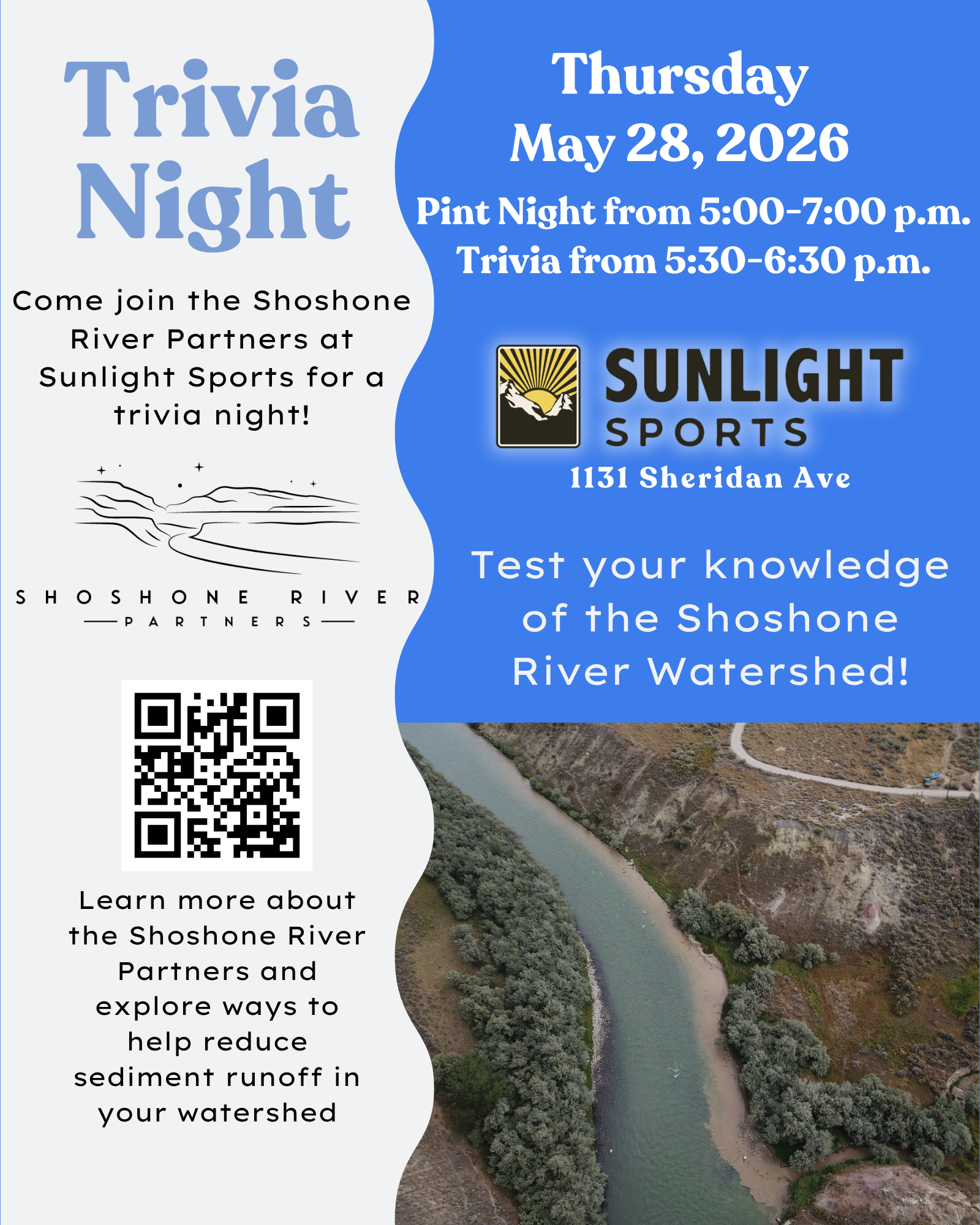 Shoshone River Trivia Night!
