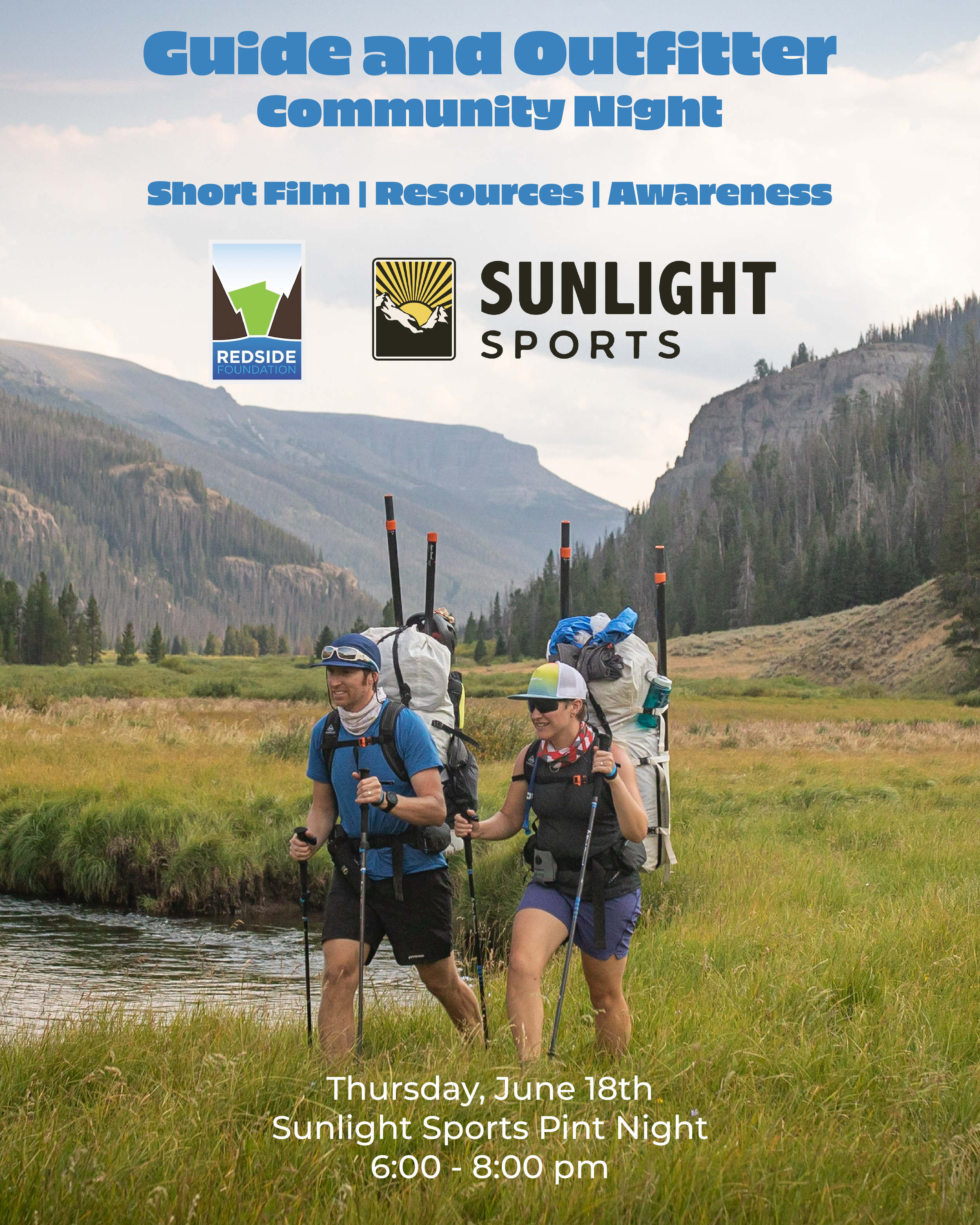  Guide and Outfitter Community Night with the Redside Foundation