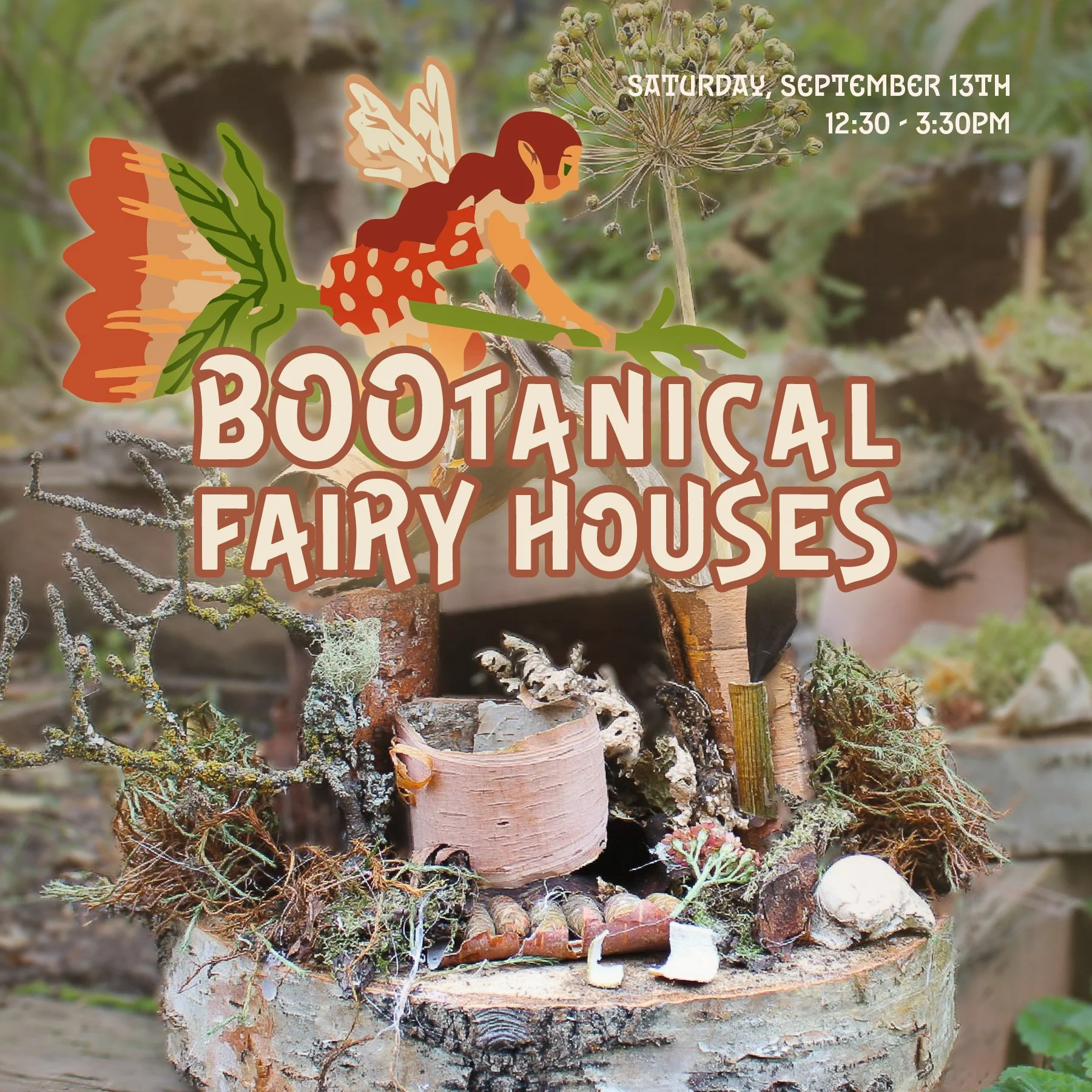 BOOtanical Fairy Houses