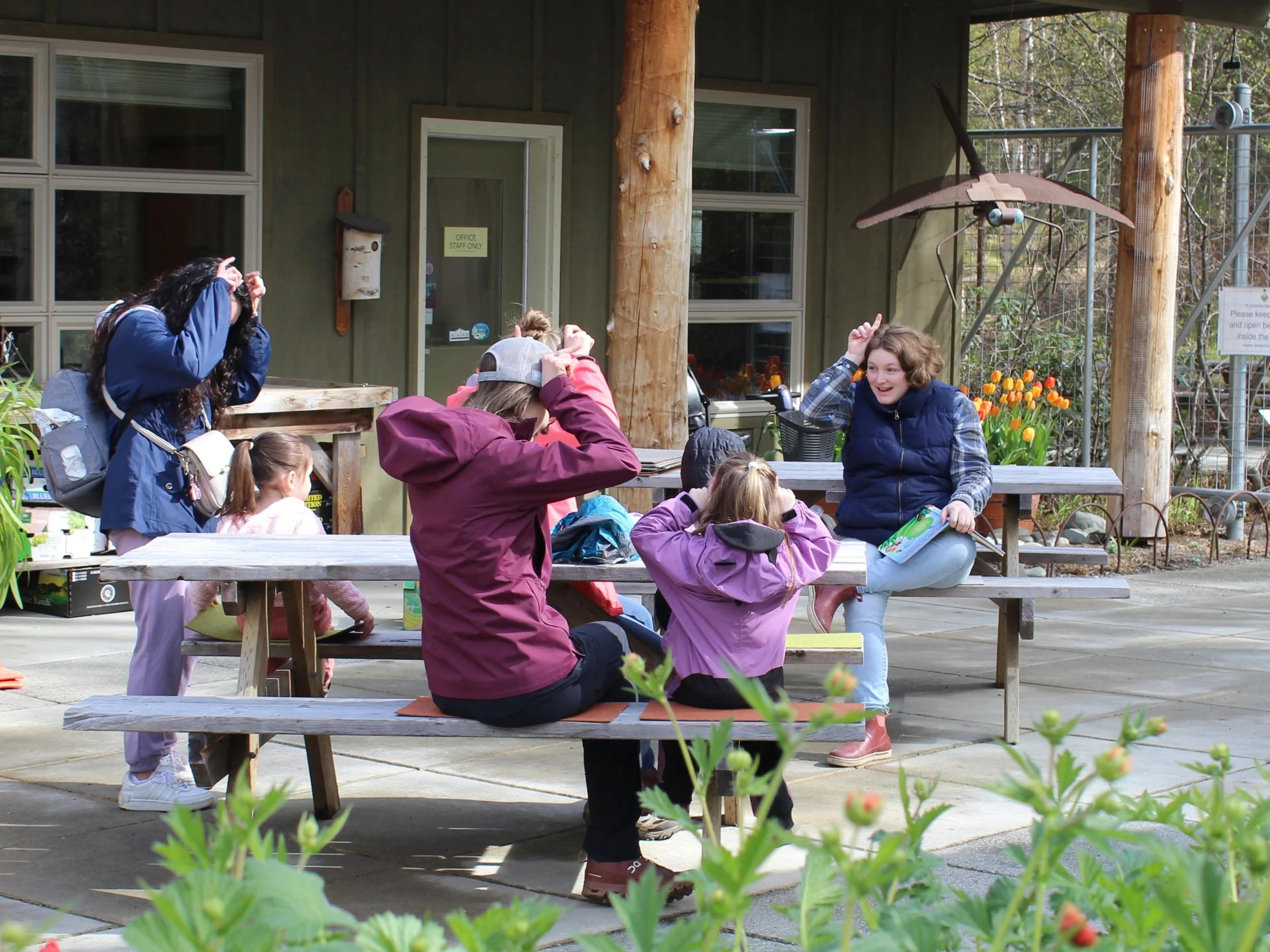 Storytime in the Garden