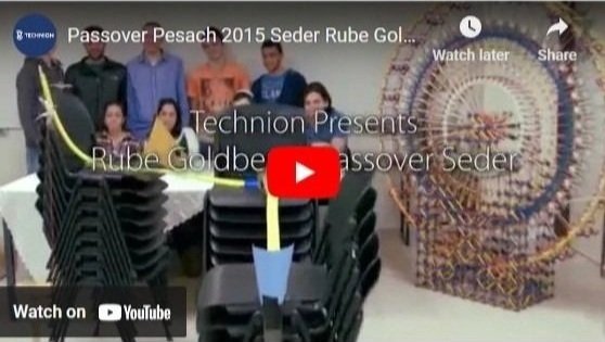 Video: Passover Rube Goldberg Machine