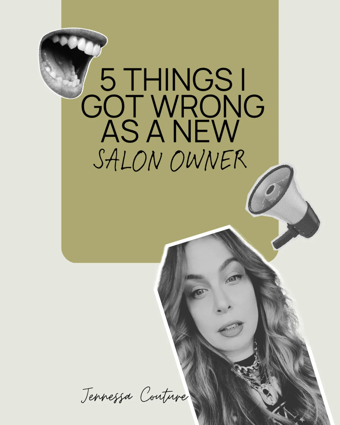 When I opened my salon, I thought success meant getting everything right, being perfect.

Now I know it was the things I got wrong that shaped the leader I am today.

The best lesson I learned is that everything you don't know is concealed in the dar