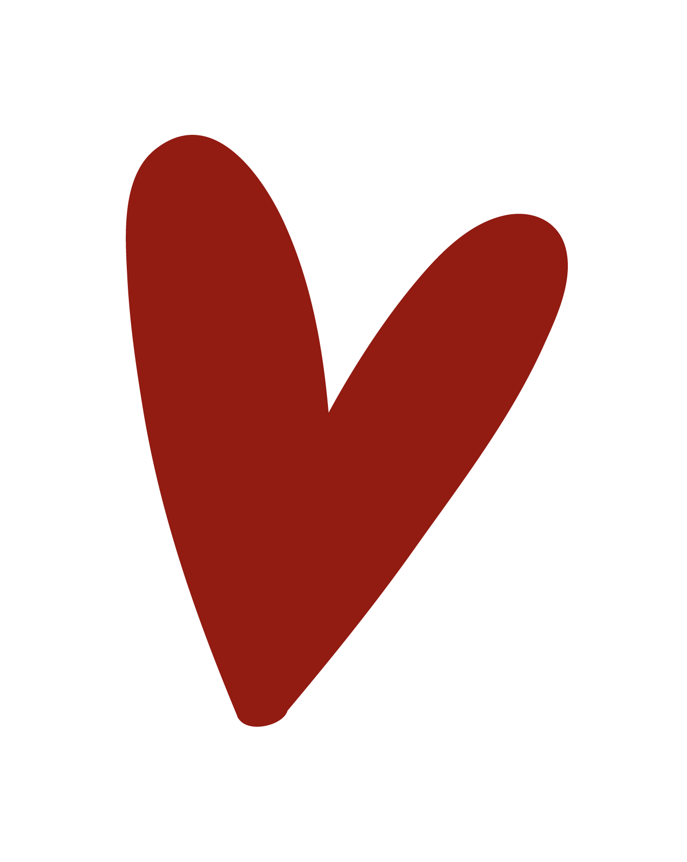 Pepper Concierge Filled Red Heart Supplementary Mark