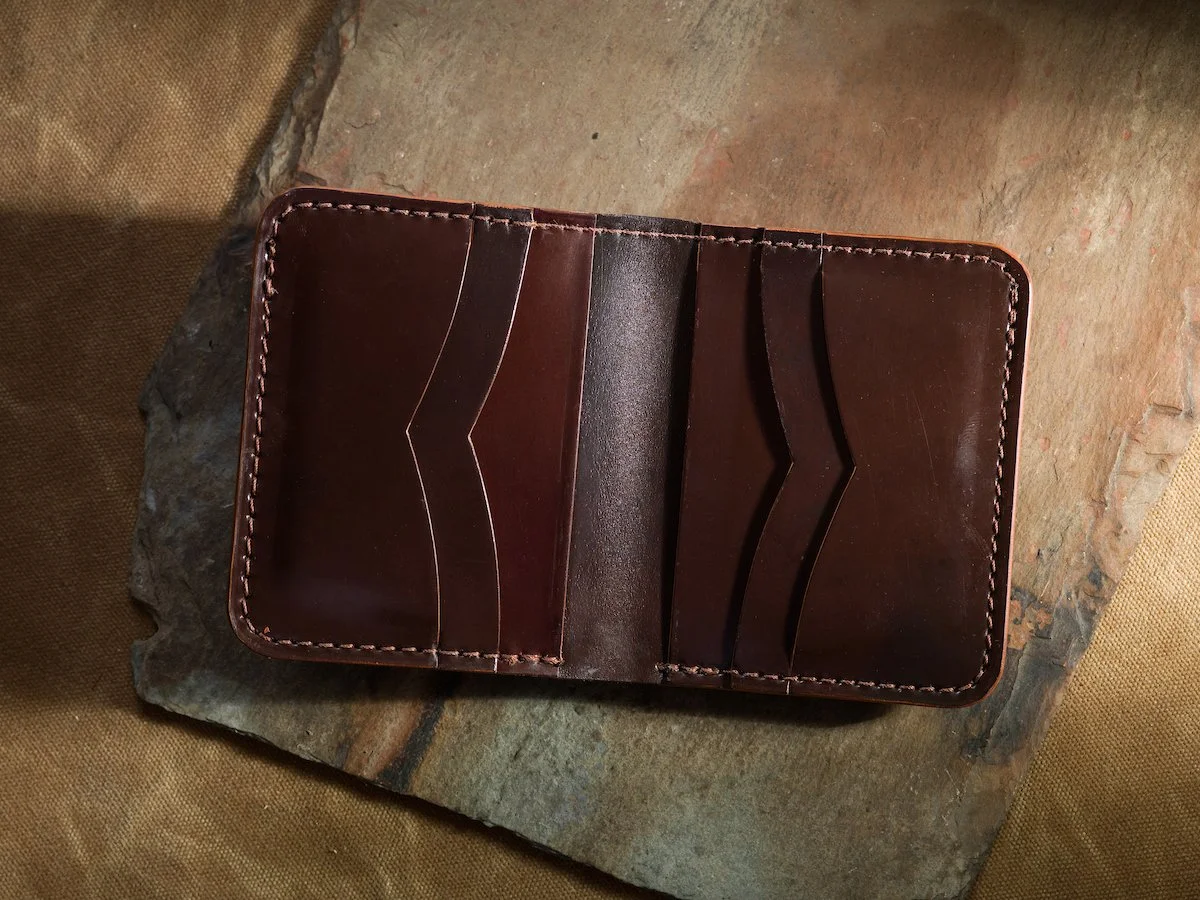 Shell Cordovan Seabird Wallet in Color No. 08