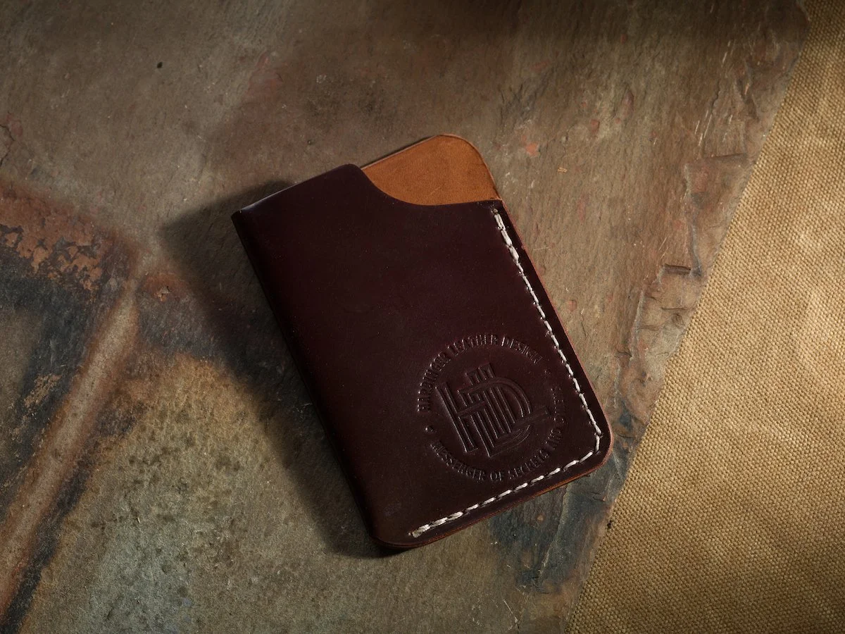 Shell Cordovan Birdshot Wallet in Color No. 08