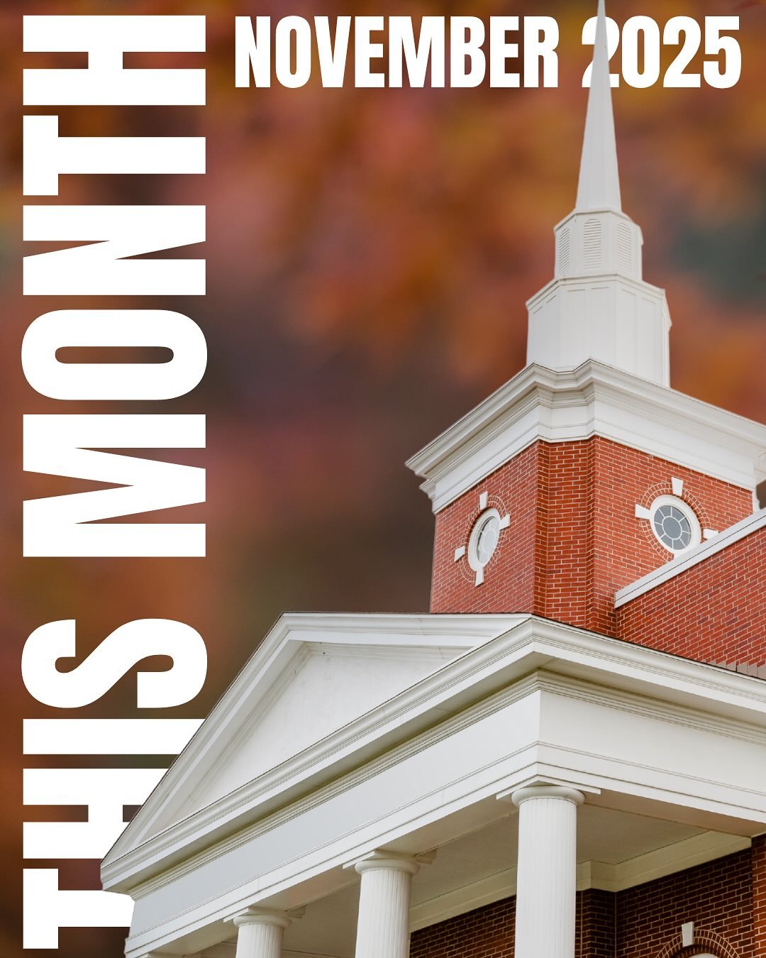 What&rsquo;s happening at Eastland Baptist Church this month??🦃🍂

Swipe to find out!👉🏼

Or visit eastlandbaptist.org