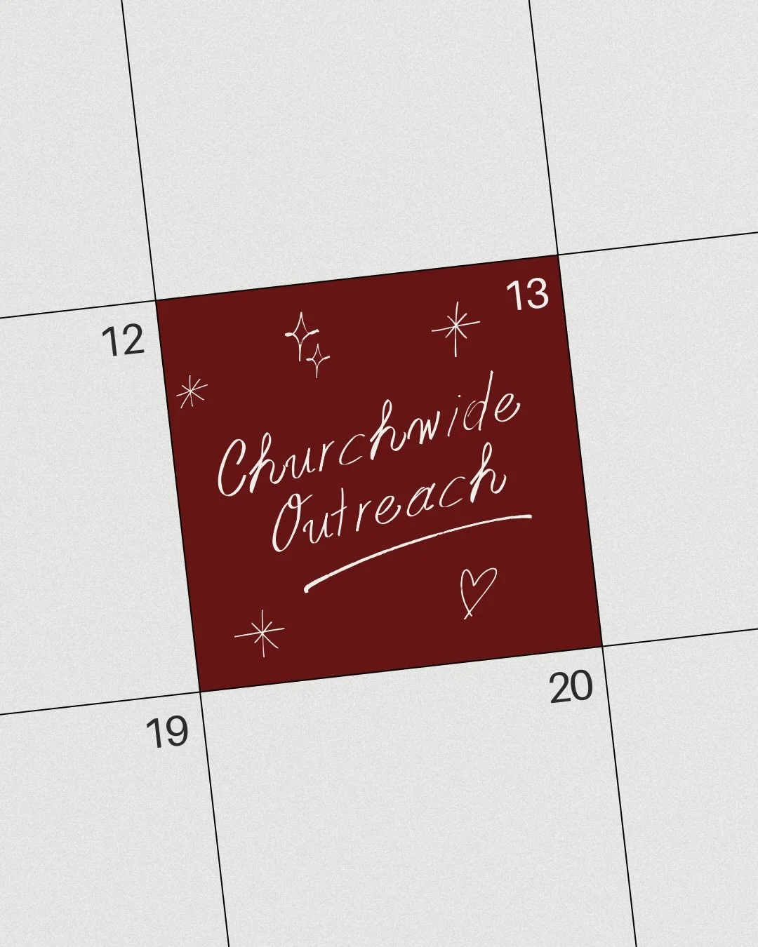 ✨ Tomorrow at 10 AM is our Churchwide Outreach! ✨
We&rsquo;re excited to be out in our community inviting families to join us for our upcoming Christmas services&mdash;and while parents connect, our Children&rsquo;s Christmas Parties will be happenin