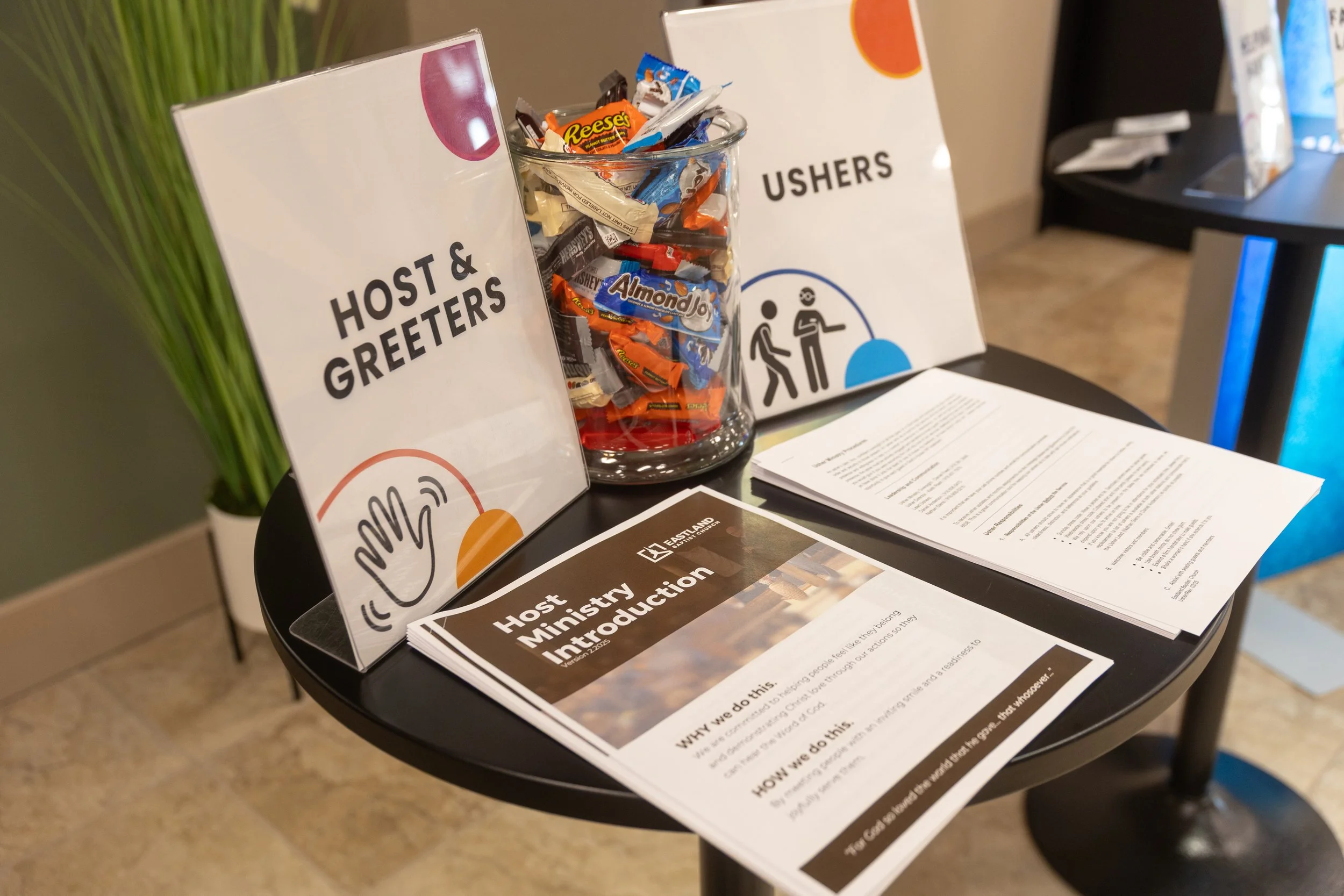 Ministry Involvement Sunday