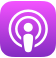 Apple podcasts logo