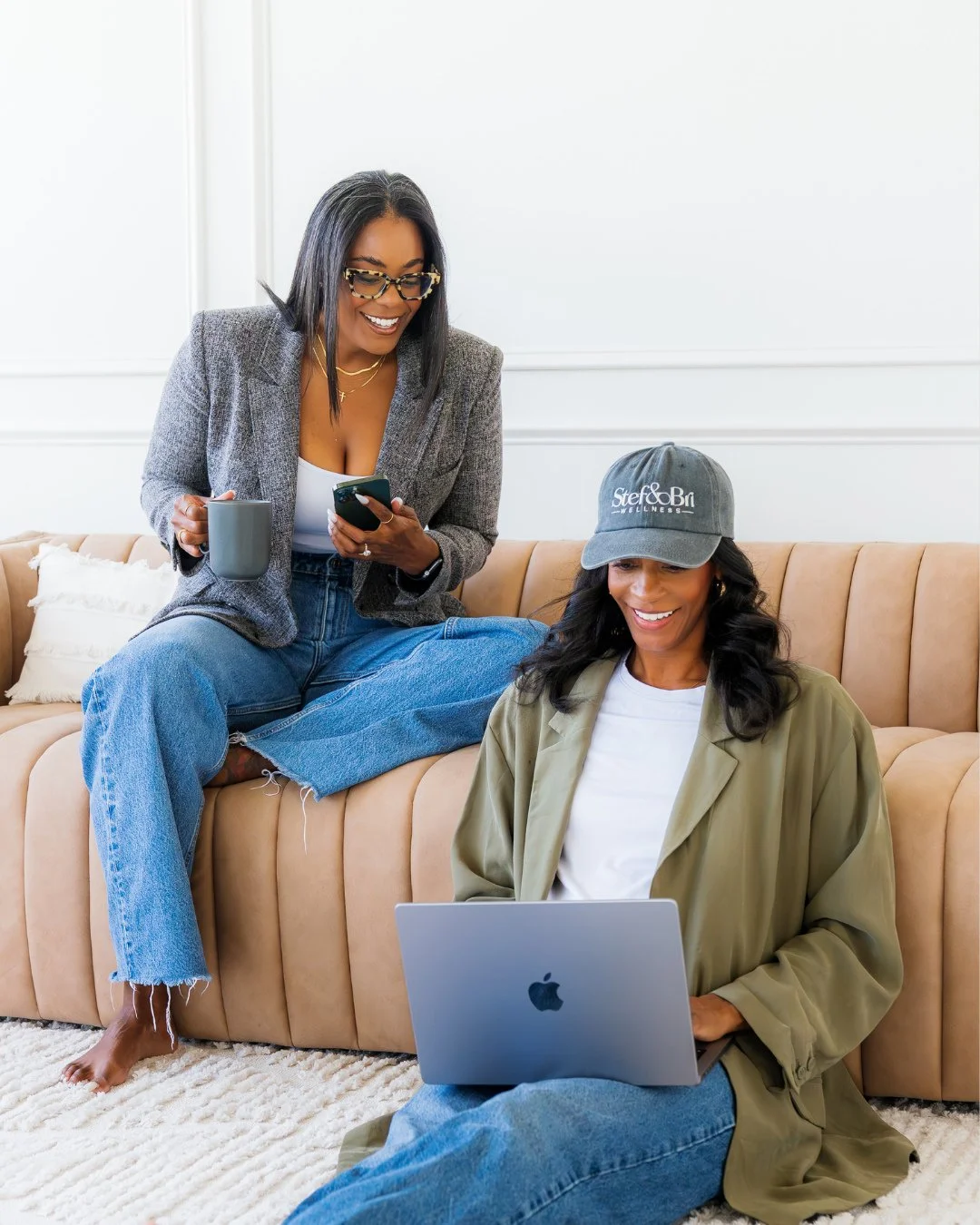 Wellness, but make it fun (and photogenic) 💁&zwj;♀️📸⁠
⁠
I had the best time capturing Stef &amp; Bri, the amazing duo behind @stefandbriwellness. Their whole approach is about real wellness, not chasing perfection, but helping women feel confident,