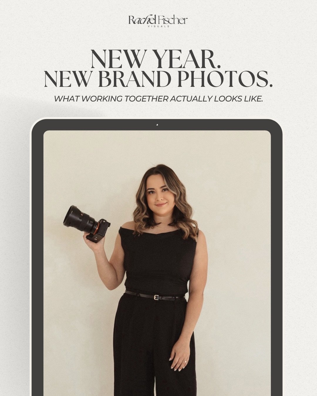 A new year is usually when brand photos finally move from &ldquo;I should do this&rdquo; to &ldquo;okay, let&rsquo;s actually do it.&rdquo;⁠
⁠
Here&rsquo;s what working together looks like, start to finish.⁠
⁠
First, we talk through what you actually