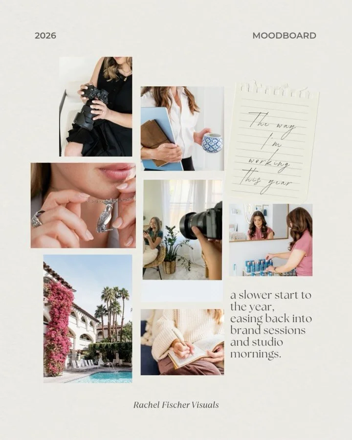 I&rsquo;ve been thinking more about how brand photos actually get used over time.⁠
⁠
Less rushing.⁠
More intention behind the images we create.⁠
Sessions that feel calm, collaborative, and well directed, without forcing anything.⁠
⁠
I&rsquo;m easing 