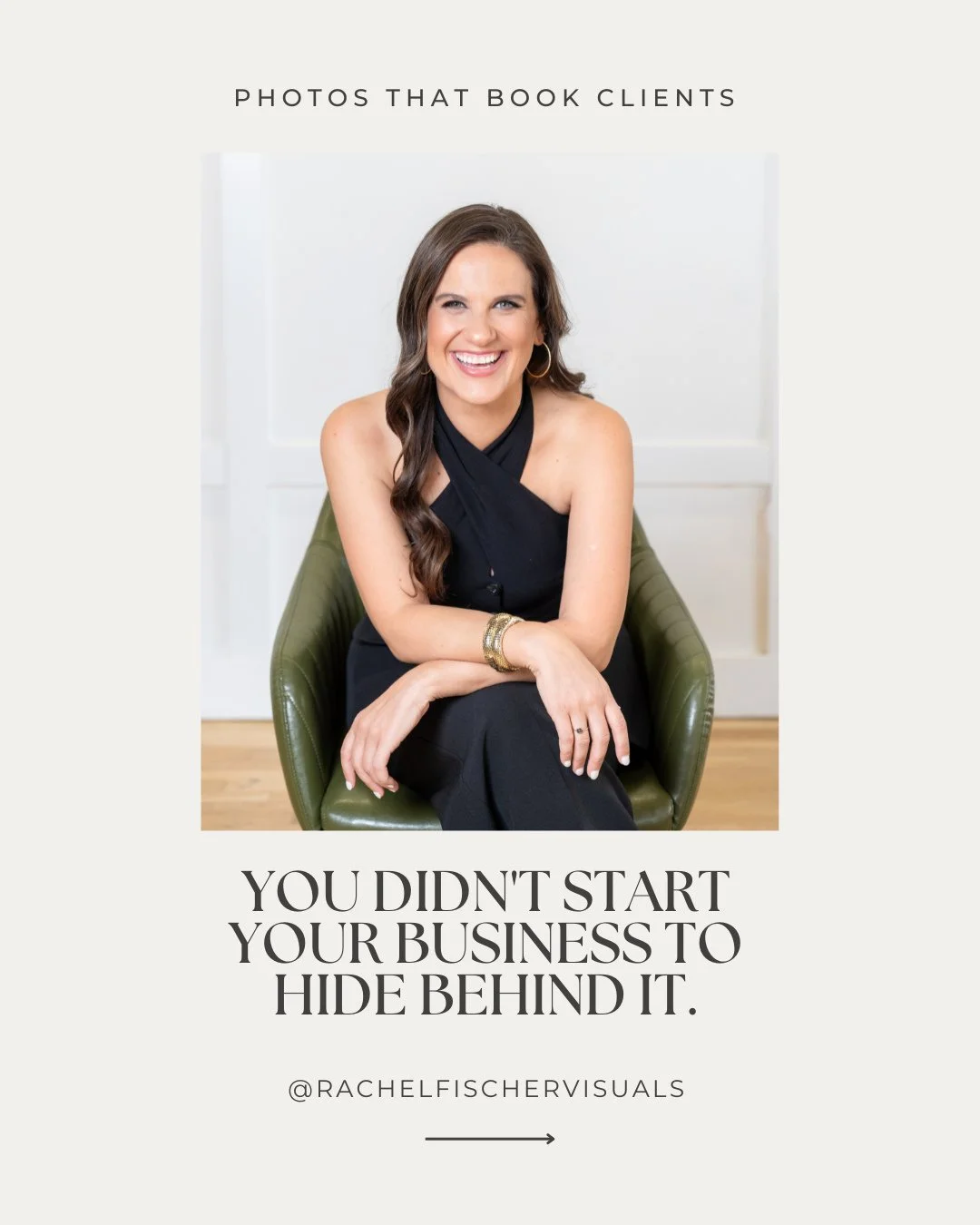 You know what I notice every single time I open Instagram? 📱⁠
⁠
The most incredible business owners are the ones hiding the most.⁠
⁠
And I get it. Putting yourself out there is scary. Showing your face feels vulnerable. 😮⁠
⁠
But here is what I also