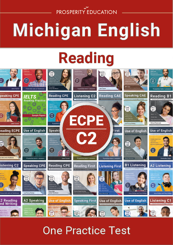 Reading ECPE: Sample practice test for the revised 2021 Michigan exam