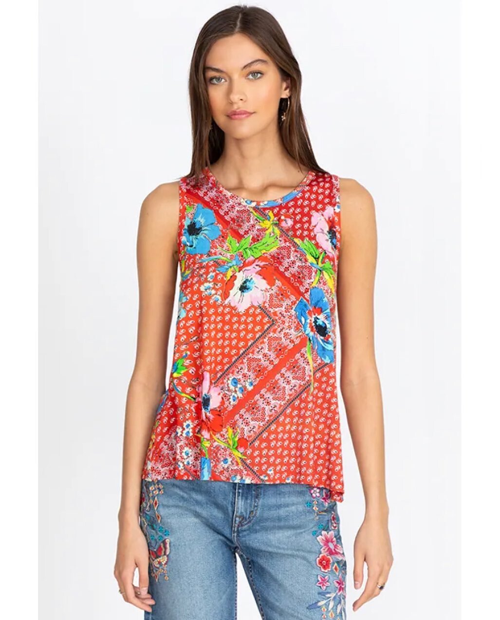 Swing tank from Johnny Was - perfect for the weekend! @adornmentsdenver @johnnywas @cherrycreeknorth @shopsmall