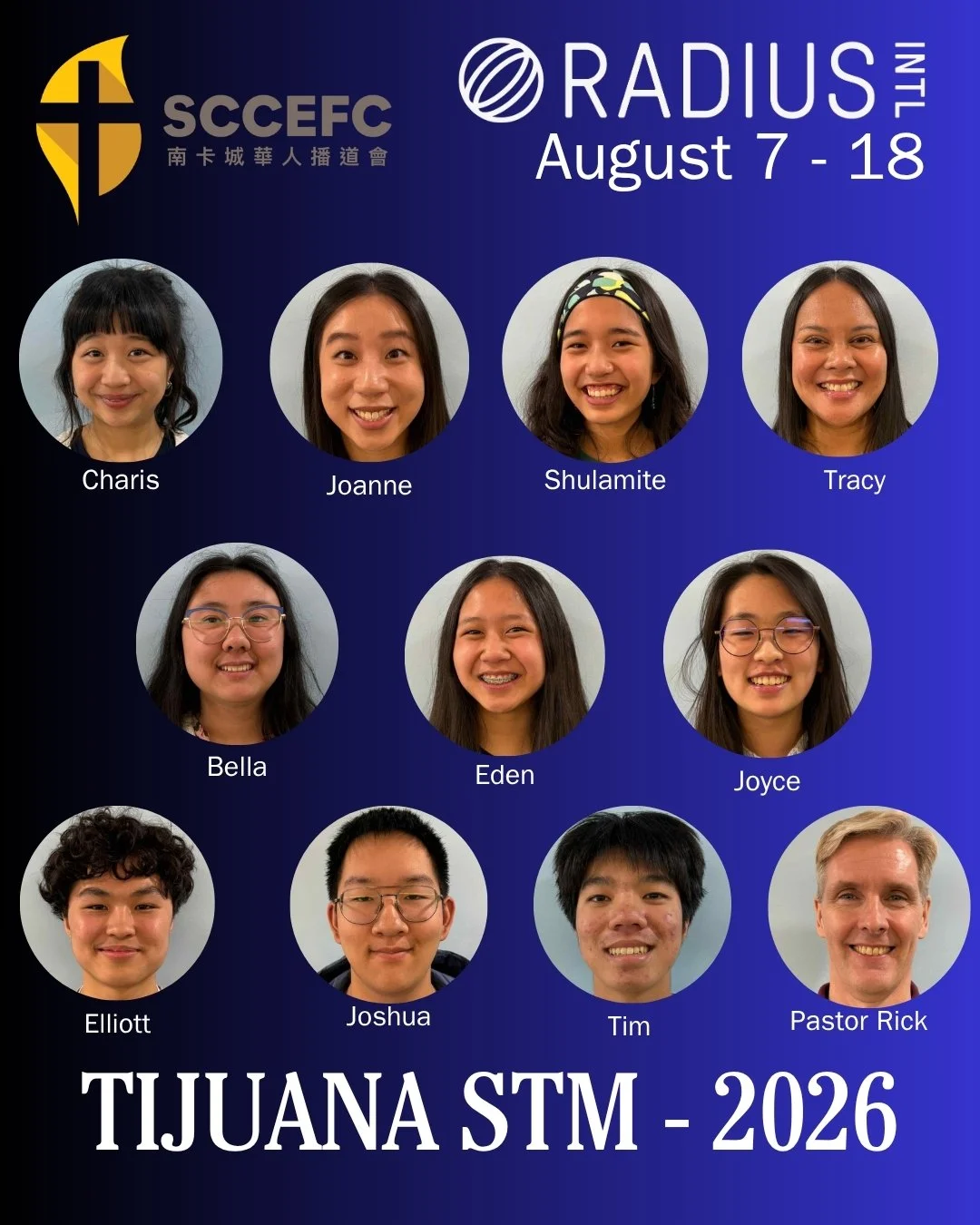 This August, a team of youth and leaders from our church will be heading to Tijuana, Mexico to serve families, support local ministry, and grow deeper in their faith through a short-term missions Caravan 🇲🇽❤️

We would love for our church family to