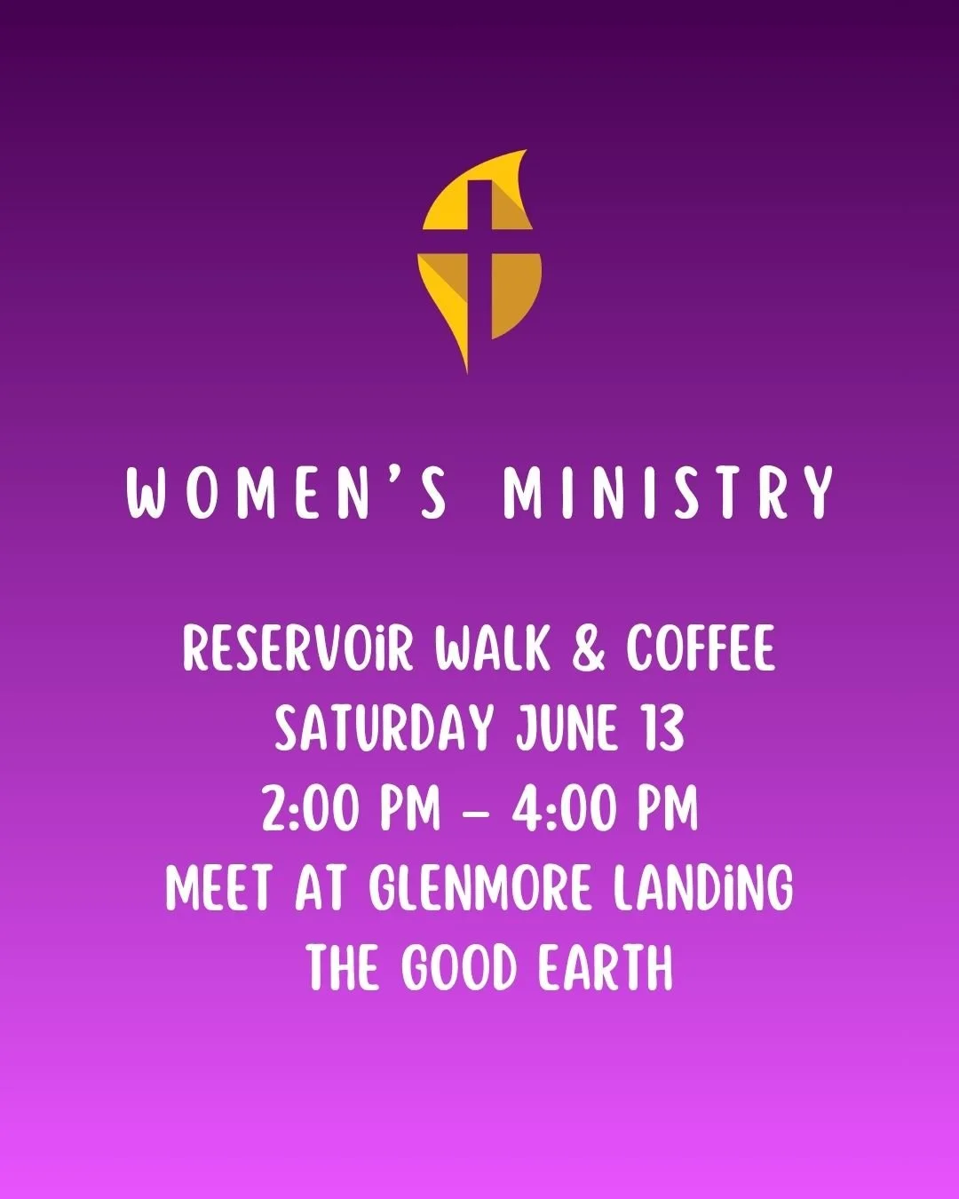 🌿 Ladies, join us for an afternoon of fresh air, coffee and chatter as we walk around the beautiful Glenmore Reservoir!

📅 Saturday, June 13
🕑 2:00&ndash;4:00 PM
📍 Good Earth, Glenmore Landing (1600 90 Ave SW)

We'll meet at Good Earth before hea