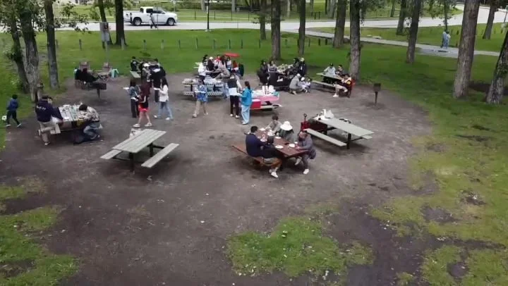 ALG celebration day! Yesterday was dry with some sunshine, an answer to prayer! It was a day for all members (and more) to come together and celebrate the year of adult life groups, as some take a break for the summer. We look forward to the restart 